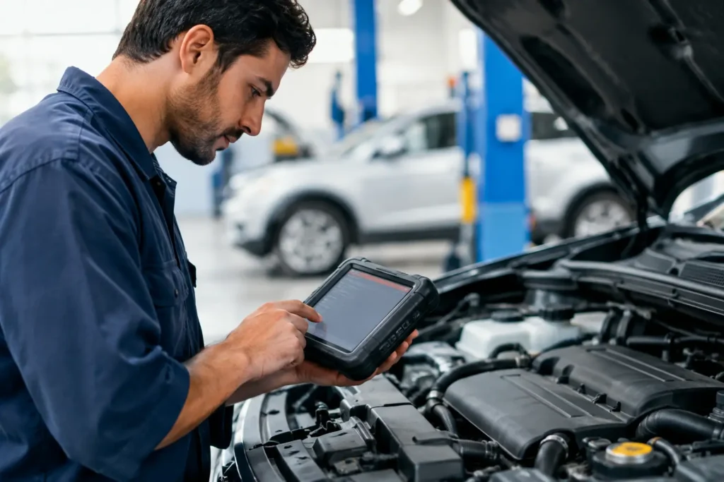 Check Engine Light Diagnosis Dubai Explained