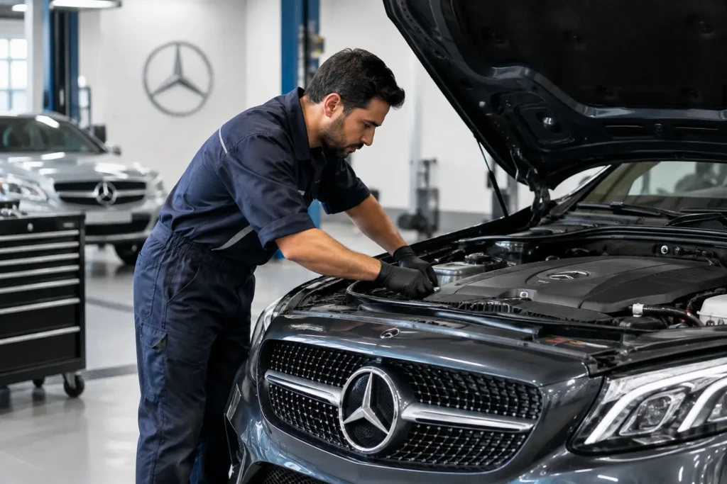 Mercedes Transmission Repair Dubai Warning Signs